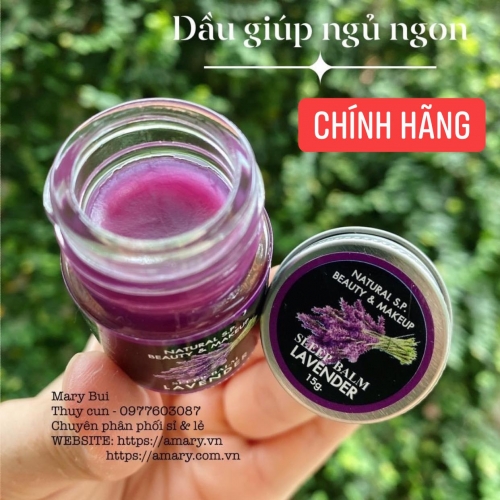 DẦU LAVENDER GIÚP NGỦ NGON