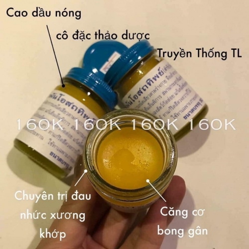 dầu nóng vàng cô đặc thảo dược thái lan