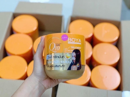 Kem Ủ Tóc Boya Hair Treatment Q10 Thái Lan 500G