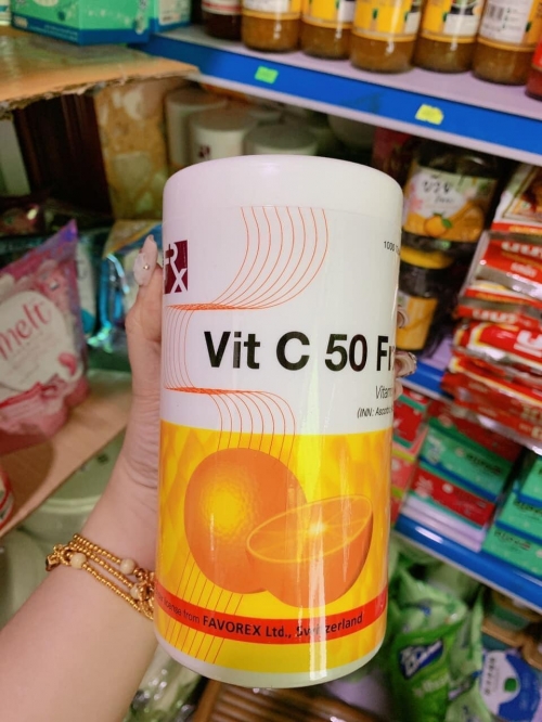 KẸO NGẬM VITAMIN C TĂNG CƯỜNG ĐỀ KHÁNG CHO BÉ