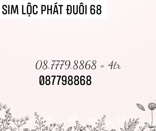 sim lộc phát 68