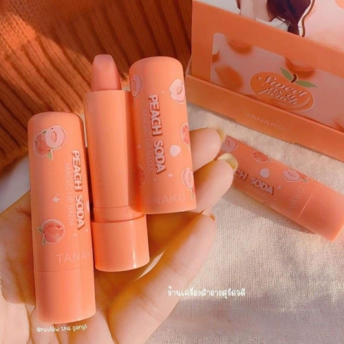 son dưỡng môi Tanako Peach thái lan