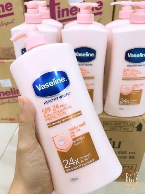 Sữa dưỡng thể vaseline Healthy white perfect thái lan