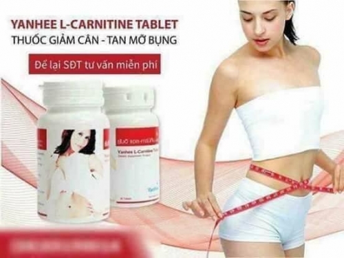 Thuốc giảm cân yanhee L-Carnitine thái lan