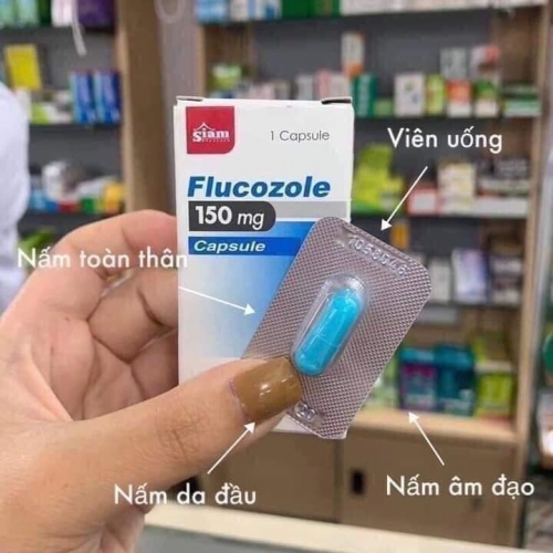 Viên uống FLUCOZOLE trị viêm nhiễm nấm ngứa âm đạo