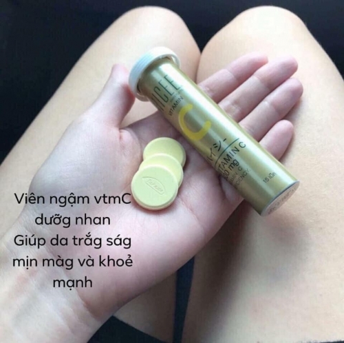 VIÊN VITAMIN C NGẬM TRẮNG DA thái lan